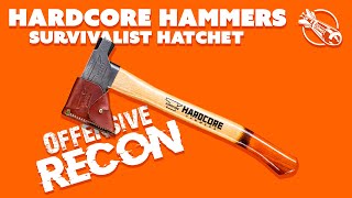 Hardcore Hammers Survivalist Hatchet [upl. by Draneb]