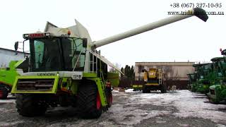 Комбайн Claas Lexion 480 2002 [upl. by Soiritos]