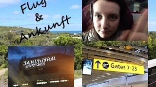 Aupair in Australien Flug amp Ankunft [upl. by Nesnej883]