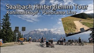 Saalbach Hinterglemm Kohlmaiskopf Panorama Line Spielberghaus Reiterkogel [upl. by Fuchs]