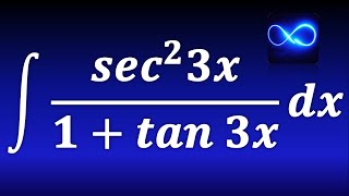 Integral trigonométrica completando derivada secante cuadrada entre tangente [upl. by Bluefarb]