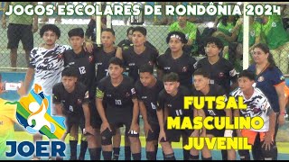 JOER 2024 Futsal Masculino Juvenil CTPM x Simon Bolívar [upl. by Xino25]