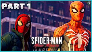 SPIDERMAN MILES MORALES Gameplay Part 1  The Beginning Playstation 5 [upl. by Ennasil]