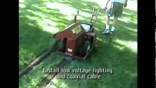 Fiber Optic Cable  Micro Trenching [upl. by Thirion281]