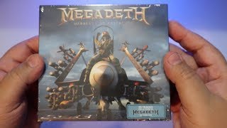 Megadeth  Warheads on Foreheads  UNBOXING 3 CD BOXSET [upl. by Tubb]