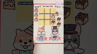 GAME BOOK  Dogs party  DIY  Kawaii  My gaming book papercraft gamebook kawaii shorts [upl. by Shirley487]