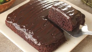 Perfect Chocolate Cake Recipe with 1 egg 😍 Recipe By Chef Hafsa [upl. by Amsaj]