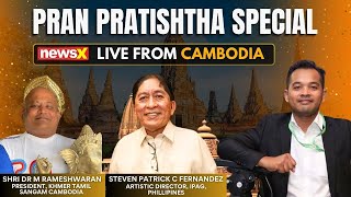 Cambodias links with Hinduism amp Ram  Historic Live Telecast from Cambodia  NewsX [upl. by Ylecara]