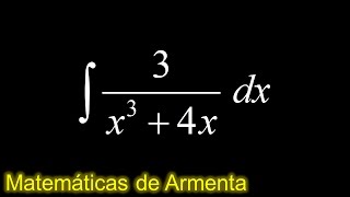 integracion por fracciones parciales ejemplo 57 [upl. by Columbus141]