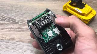 Inside a Dewalt PowerStack 17ah Battery Pack [upl. by Landan629]