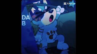 Bluey edit blue is the feeling edit bluey cute enjoy capcut [upl. by Dnomhcir]