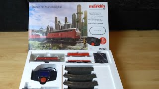 Märklin Startpackung 29060 Güterzug H0 Digital  Test Review amp Unboxing [upl. by Bakerman835]