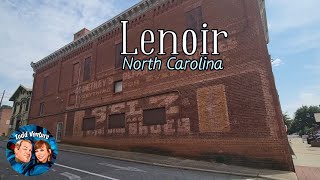 Lenoir North Carolina Town Filled with Folk Art Antiques Quaint Shops Restaurants and VIKINGS [upl. by Lorne219]