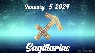 ❎ HOROSCOPE FOR TODAY ❎ SAGITTARIUS DAILY HOROSCOPE TODAY January 5 2024 ❎ horoscope tarot [upl. by Leunamme663]