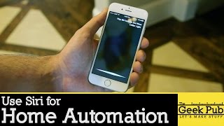 Use Siri to Control Nest MyQ HomeSeer and more [upl. by Olympie]