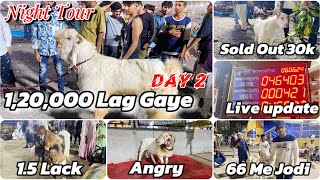 Deonar bakra mandi Day 2 night tour  srif saude hi saude  Teddyz vlog [upl. by Aeneus577]