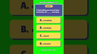 Advanced English Grammar Test  TEST 8 englishgrammar quiz toefl ielts [upl. by Borroff]