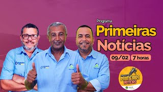 Primeiras Notícias 09022024  Diamantina FM  Ao Vivo 🎙️ DiamantinaFM95 Itaberaba [upl. by Tessy]