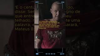 Fé Verdadeira O Centurião que Acreditou no Poder da Palavra de Jesus shorts jesuscura thechosen [upl. by Eimmot]