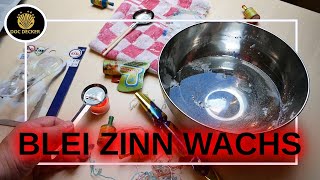 Blei  Wachs  Zinngießen der ultimative Vergleich [upl. by Reivax974]