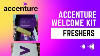 Accenture Welcome Kit for Freshers  2022 2023 Welcome Kit Unboxing [upl. by Gard]