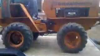 Case Davis DH5 vibratory trencher 55hp diesel [upl. by Corotto]