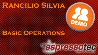 Rancilio Silvia  Beginners Guide  Basic Operations [upl. by Serene]