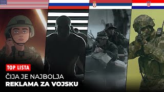 TOP 10 Reklame Za Regrutaciju u Vojsku  Koja je Najbolja [upl. by Adiam457]