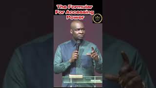 The Formular For Accessing Power apostlejoshuaselman youtubeshortspower authority grace mercy [upl. by Akirrehs764]