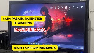 Cara pasang rainmeter di windows [upl. by Gelasius]