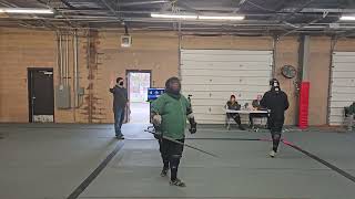 Scioto Open 2024  Jon Rose vs Angus Thompson Div B Longsword [upl. by Eseyt]