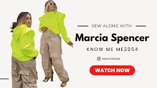 SEW ALONG WITH MARCIA X KNOW ME ME2054 View A [upl. by Ajup]