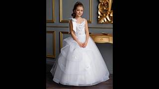 First Holy Communion dresses for GirlsCommunion Gowns RG  The Needle Woman [upl. by Caplan]