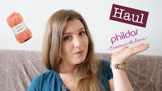 Tricot ♡ Haul ma première commande Phildar [upl. by Ellehcen]