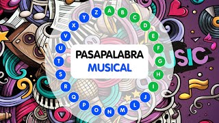 PASAPALABRA musical ⭕  Rosco musical 🎶 [upl. by Roxana]