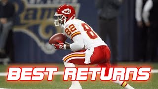 NFL Best Kick Returns of AllTime Part 2 [upl. by Htenek257]