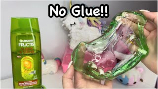 Shampoo Slime 🧼🫧 How To Make 1 Ingredient No Glue Shampoo Slime [upl. by Ursal]