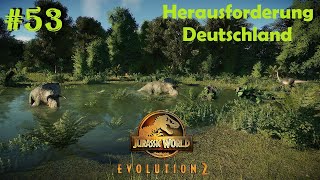 Jurassic World Evolution 2 53 erste Dinosaurier in Deutschland  Herausforderung [upl. by Harrow971]