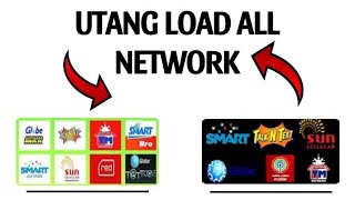 UTANG LOAD SA GCASH UTANG LOAD ALL NETWORK [upl. by Chappell]