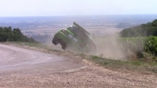 Rallye Bourgogne Côte Chalonnaise 2015 CRASHS amp SHOW par Rallye Plein Fer [upl. by Ardnosal]