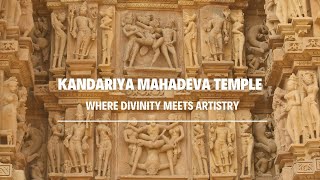 Jewel of Khajuraho  Exploring the Kandariya Mahadeva Temple  Architectural Marvel in India [upl. by Aicala]