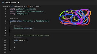 How to Draw in Unity with mousetouch [upl. by Nylyak785]
