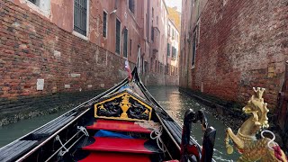 Private Gondola Ride  Venice Italy [upl. by Hsara]