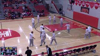 Hillcrest Lutheran Academy vs Border West High School Mens JV Basketball [upl. by Cohin]