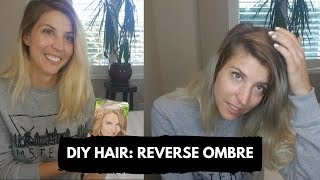 DIY Box Dye Reverse Ombre Hair Tutorial Fail [upl. by Mundy]