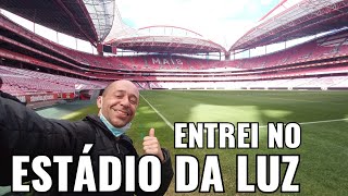 Estádio da Luz por dentro Tour Completo benfica estadiodaluz [upl. by Silvers474]