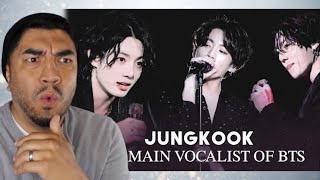 Dad reacts to Jungkook the main vocalist of BTS  updated version Dads First REACTION [upl. by Allisurd]