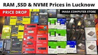 Latest RAM  SSD amp NVME SSD Prices in Naza Market Lucknow  Price Drop 🔥 rams ssd [upl. by Marcelo]