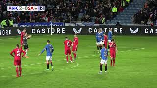 Rangers FC Vs Stirling Albion Highlights 210122 [upl. by Ahsinad]