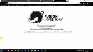 Instalar PLUGIN FusionInventory e instalar agente windows [upl. by Meehyr]